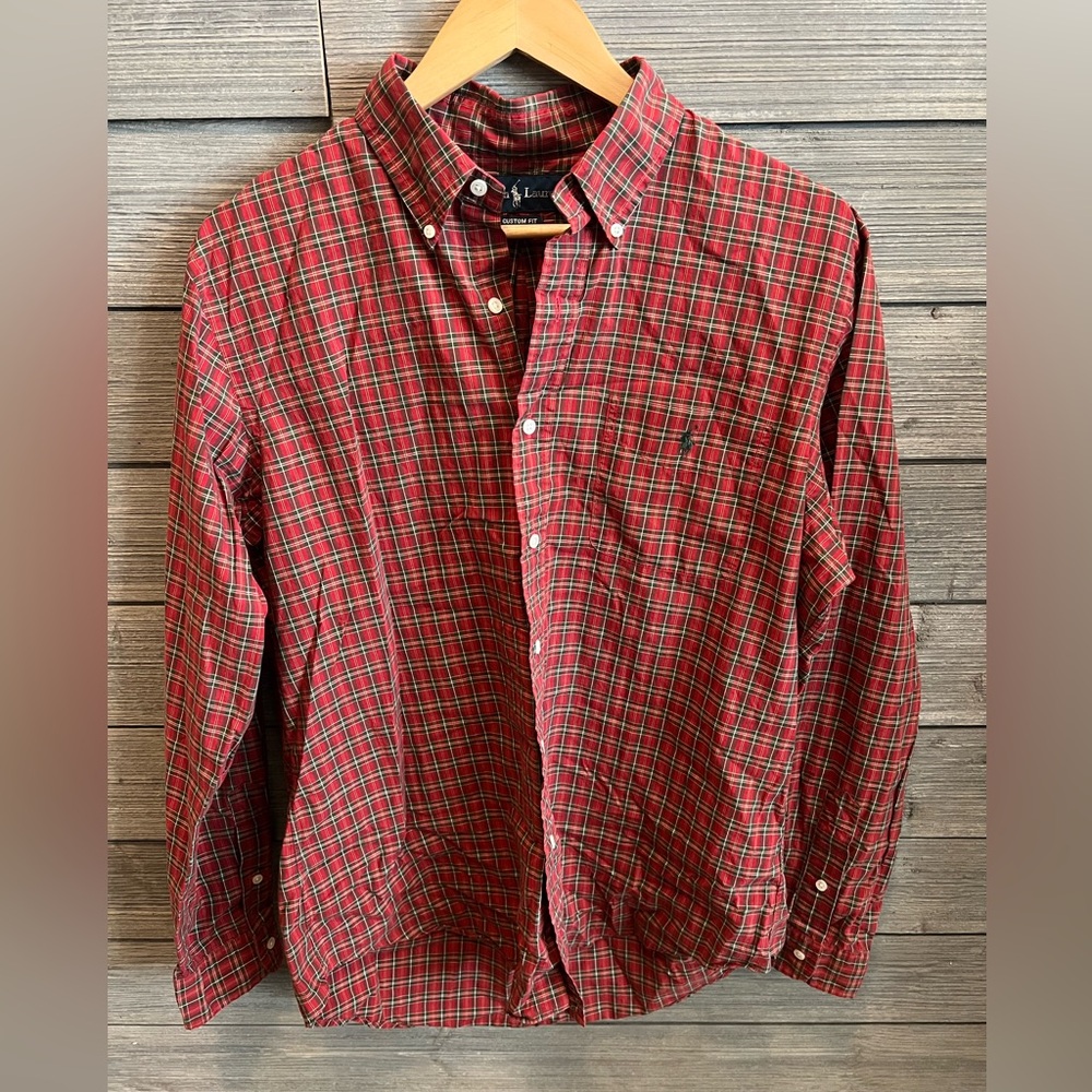 Vintage Ralph Lauren Plaid Button Down Shirt